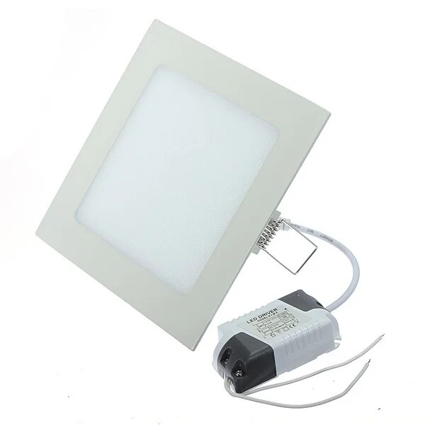 slim recessed panel 6w